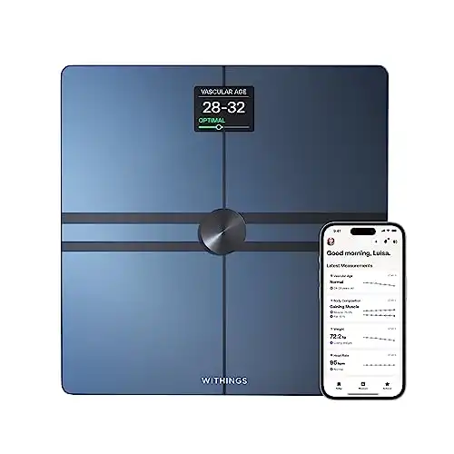 WITHINGS Body Comp - Scale for Body Weight and Complete Body Analysis