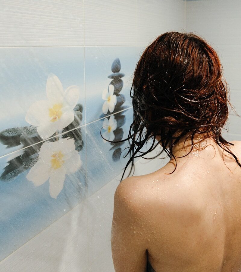 chlorine and hard water, shower filter